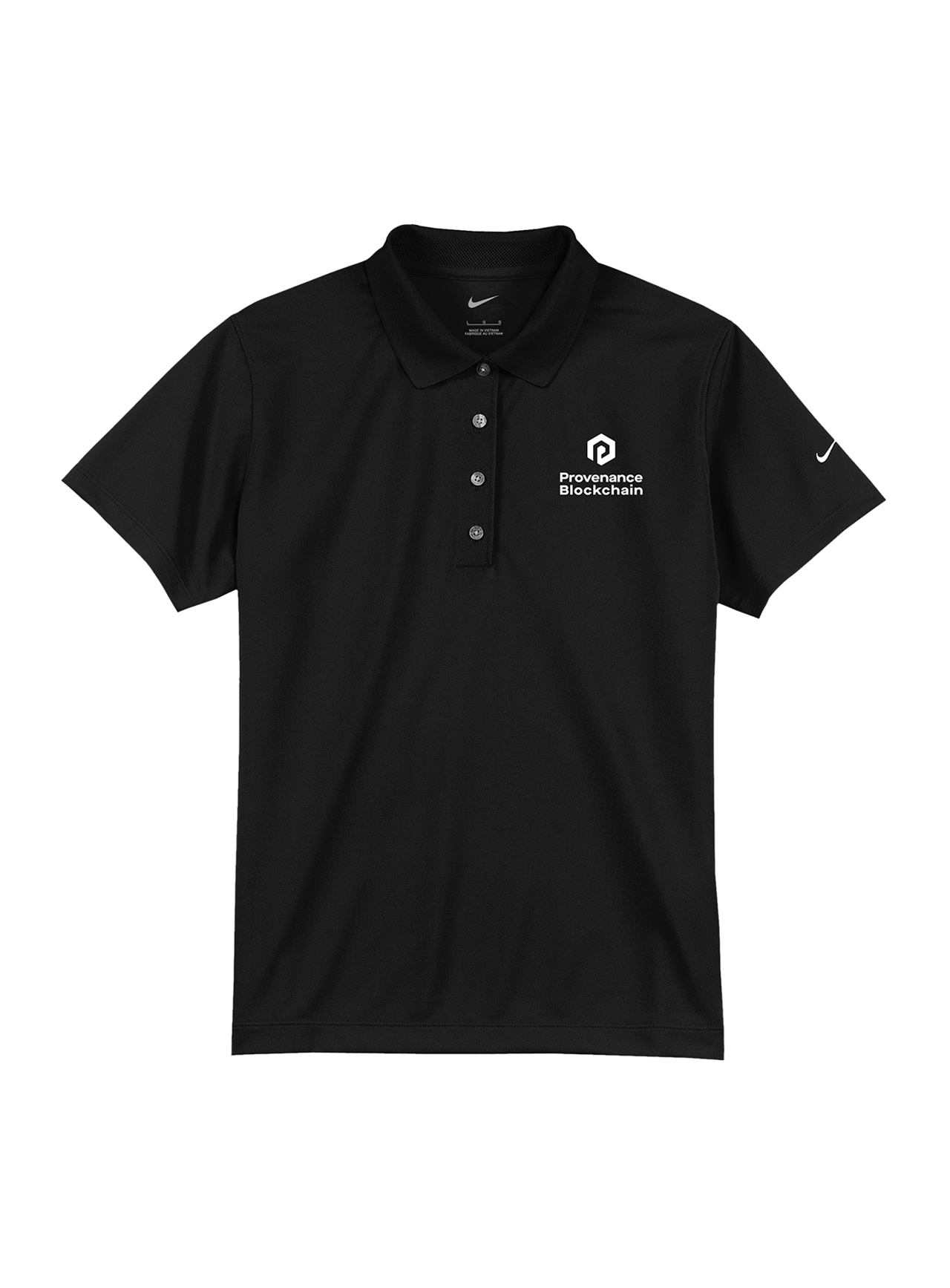 Provenance Blockchain - Womens Golf Dri-FIT Polo